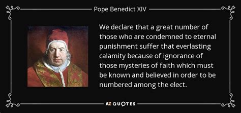 TOP 6 QUOTES BY POPE BENEDICT XIV | A-Z Quotes