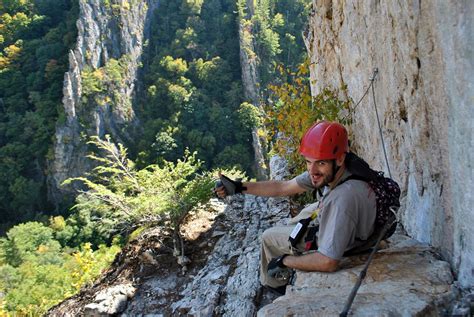 What to know about climbing the Nelson Rocks via ferrata in West Virginia