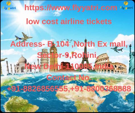 Have you searched for low cost airline tickets online only to come up empty handed. Many of the ...