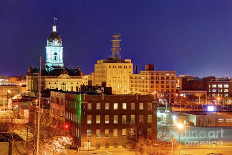 Downtown Evansville Indiana Photograph by Denis Tangney Jr - Pixels