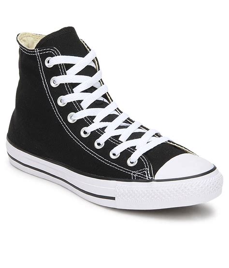 Converse Black Sneaker Shoes - Buy Converse Black Sneaker Shoes Online at Best Prices in India ...