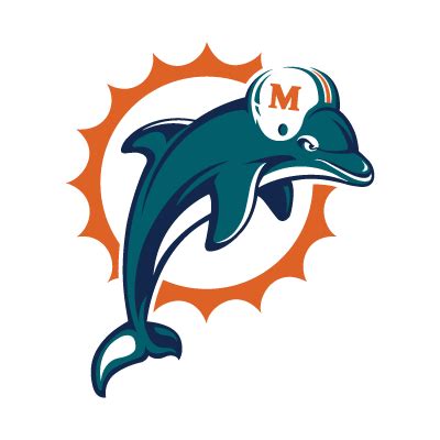 Miami Dolphins logo vector - Download logo Miami Dolphins vector