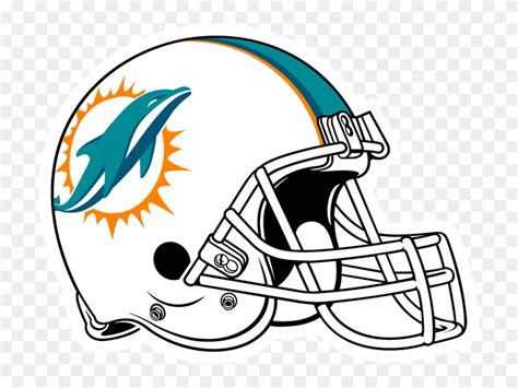 Miami Dolphins Logo Helmet Clipart (#875427) - PinClipart