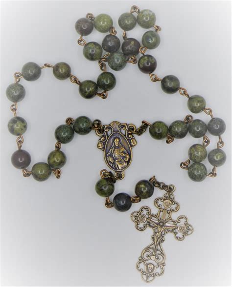 Bloodstone Jesus Prayer Beads | Joseph Sciambra