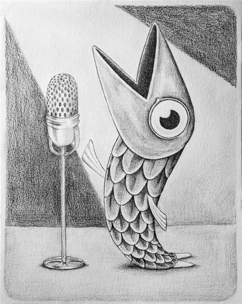 Singing fish on Behance