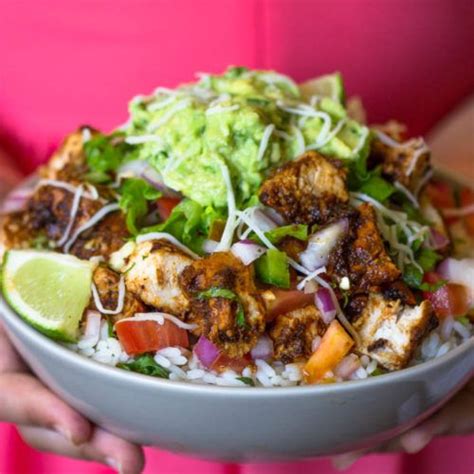 Copycat Qdoba Chicken Burrito Bowls | Gimme Delicious | Healthy bowls ...