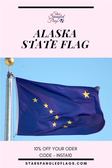 Flag of Alaska - State, Buy - Star Spangled Flags | State flags, Alaska ...