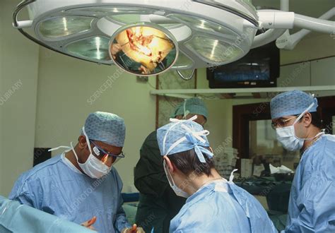 Open-heart surgery - Stock Image - M560/0395 - Science Photo Library