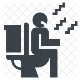 Diarrhea Icon - Download in Glyph Style