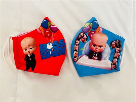 Kids Boss Baby Face Mask | Etsy