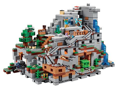 The Lego 'Minecraft' Mountain Cave is the new biggest set in town | Mashable