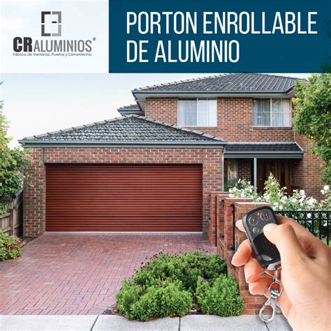 PORTONES AUTOMÁTICOS ENROLLABLES DE ALUMINIO