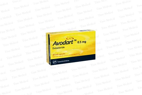 Avodart Capsules 0.5mg - Time Medical