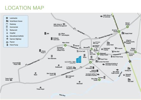 Godrej 24 Hinjewadi Location Map | Hinjewadi Phase 1, Pune