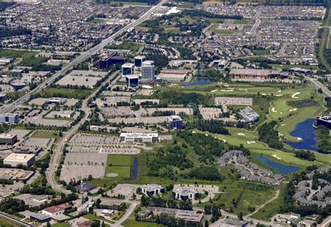 Kanata Ontario aerial stock photo. Image of golf, city - 21377912