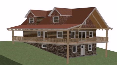 One Level House Plans With Daylight Basement (see description) - YouTube