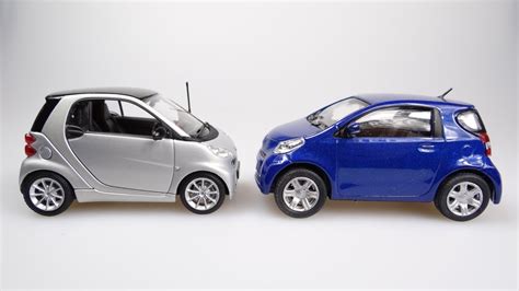 The Smart Fortwo vs the Toyota IQ (2012 Video) - YouTube