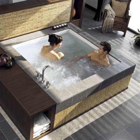 Consonance Two Person Whirlpool Bathtub » Petagadget