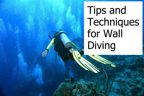 Tips and Techniques for Wall Diving - Scuba Diving Gear