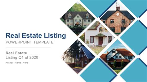 Real Estate Listing PowerPoint Template - SlideModel