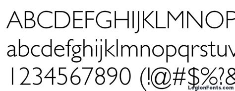 Gill Sans MT Light Font Download Free / LegionFonts