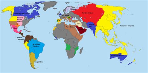 Alternative History - Axis wins WW2 (1945 - 1970) by JoaoMordecaiMapper on DeviantArt