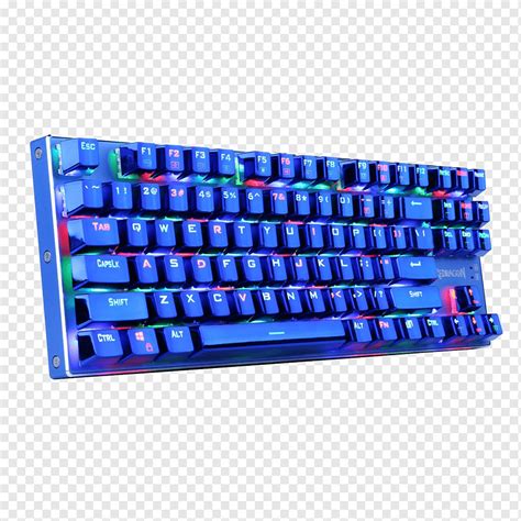 Computer keyboard Gaming keypad Backlight RGB color model Electrical Switches, cherry, purple ...