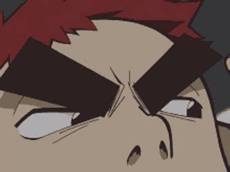 Flcl Amaro Eyebrows Flow Funny GIF | GIFDB.com