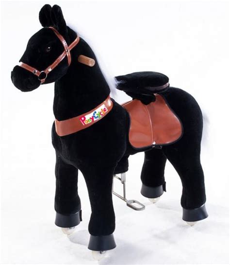 Animal: Small Black Horse Rental - Adventure Mania Inflatables