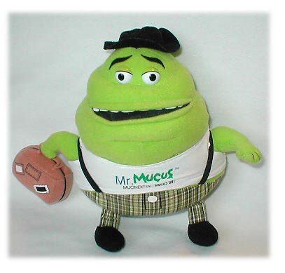 Mr. Mucus MUCINEX Stuffed Doll Advertising Character | #21078167