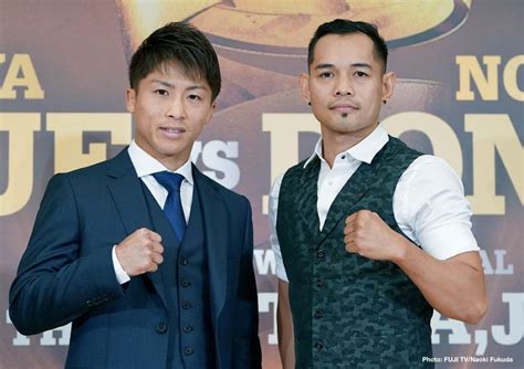 Naoya Inoue Vs Nonito Donaire: Tokio Press Conference Quotes - Boxing ...