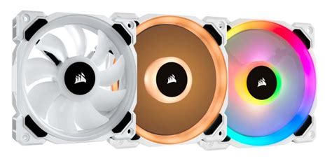 CORSAIR LL120 RGB LED White Fans Now Available