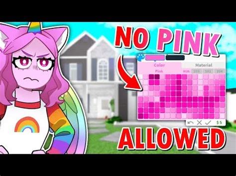 Bloxburg but i cant use pink roblox – Artofit