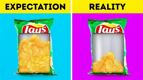 EXPECTATION VS REALITY || FOOD FACTS DON'T WANT YOU TO KNOW ...