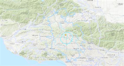 Magnitude 3.6 Earthquake Hits Just South Of Santa Clarita