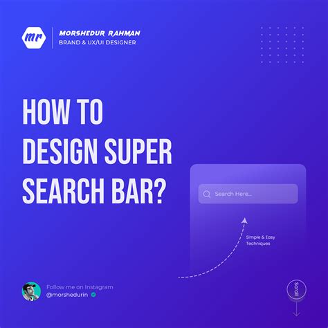 Design Super Search bar on Behance