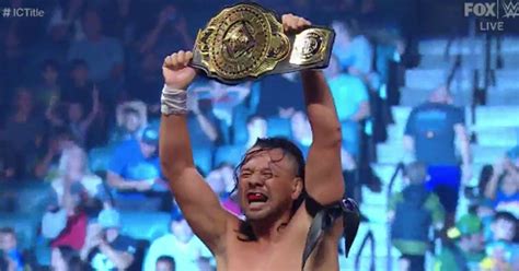 WWE’s Shinsuke Nakamura Becomes the New Intercontinental Champion on ...