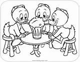Ducktales Huey Dewey And Louie Coloring Pages sketch template