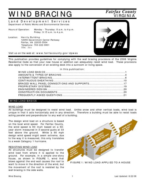 Wind Bracing | PDF | Framing (Construction) | Wall