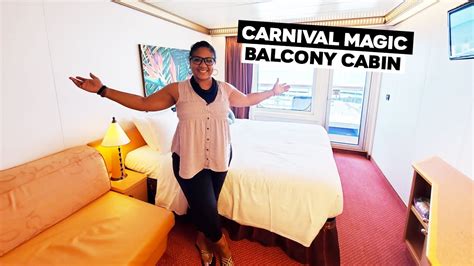 Carnival Magic Balcony Cabin Room Tour - YouTube