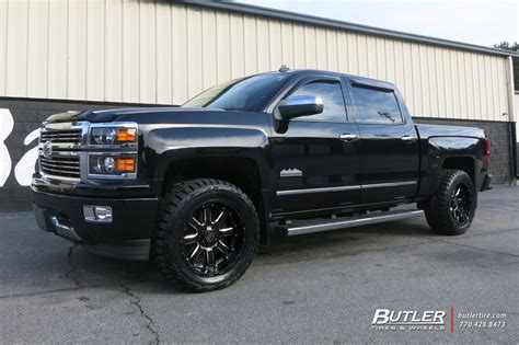 GMC Sierra with 20in Black Rhino Sierra Wheels exclusively from Butler Tires and Wheels in ...