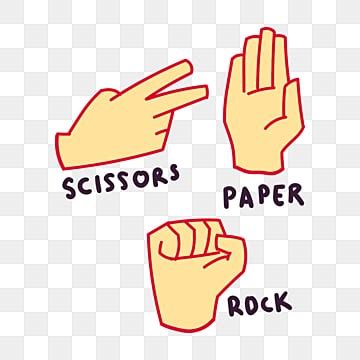 Rock Paper Scissors PNG Transparent Images Free Download | Vector Files ...