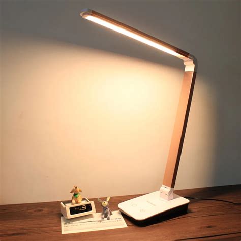 Modern LED Smart Table Lamp Dimmable Reading Light AC 90 260 Adjustable Light Color Temperature ...