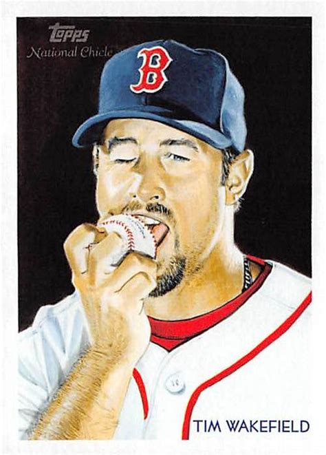 Tim Wakefield baseball card (Boston Red Sox Knuckleball) 2010 Topps ...