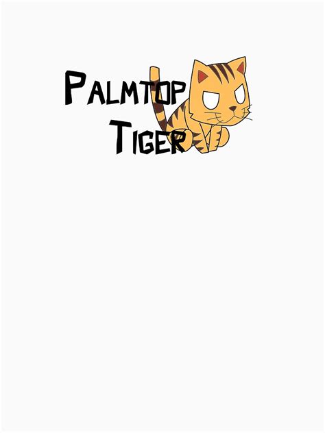 "Palmtop Tiger" T-shirt by Swirlz | Redbubble