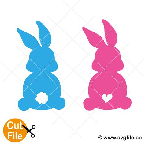 Easter Bunny SVG - Svgfile.co - 0.99 Cent SVG Files - Life Time Access