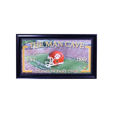 Clemson Tigers Helmet Frame - Mymancave Store