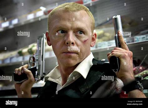 HOT FUZZ -2007 SIMON PEGG Stock Photo - Alamy