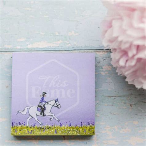 This Esme Casper Sticky Notes - Emily Cole Illustrations - The Horse Diva