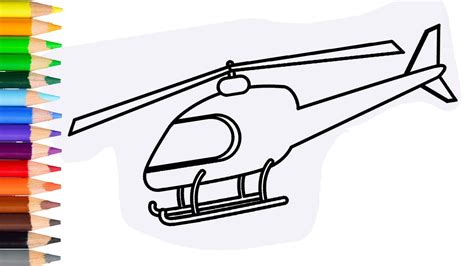 How To Draw A Simple Helicopter Step By Step We strive to teach you to draw with the most basic ...